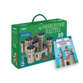 Het middeleeuws kasteel - Boek + 3D-puzzel