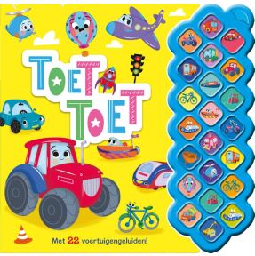 Toet toet - geluidenboek 22 geluiden