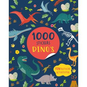 1000 stickers dino's