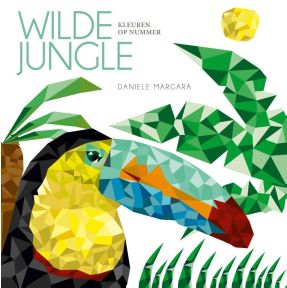 Wilde jungle - Kleuren op nummer