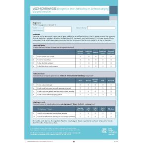 Vragenlijst over Zelfdoding en Zelfbeschadiging (VOZZ)