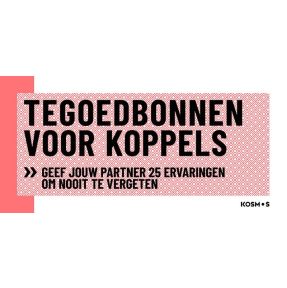 Tegoedbonnen voor koppels