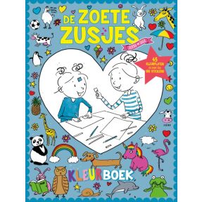 De Zoete Zusjes kleurboek met meer dan 100 stickers