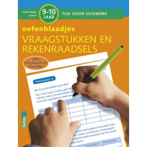 Oefenblaadjes Vraagstukken en rekenraadsels 9-10 jr