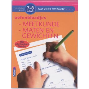 Oefenblaadjes Meetkunde maten en gewichten Gr 4 7-8 jaar