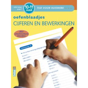 Oefenblaadjes rekenen 10-11 jaar cijfers en bewerkingen vijfde leerjaar groep 7