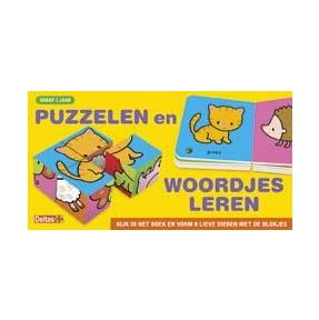 Puzzelen en woordjes leren