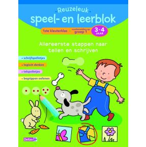 Reuzeleuk speel- en leerblok 1ste kleuterklas; Voorbereiding op groep 1; 3-4 jaar