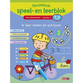 Ik leer tellen en schrijven 3de kleuterklas; groep 2; 5-6 jaar