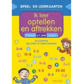 Speel- en leerkaarten - Ik leer optellen en aftrekken (6-7 j.)