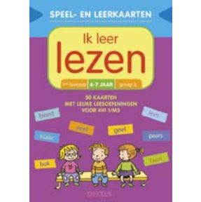 Speel- en leerkaarten - Ik leer lezen (6-7 j.)