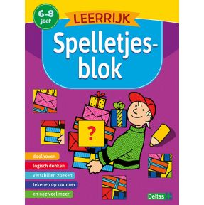 Leerrijk spelletjesblok 6-8 jaar