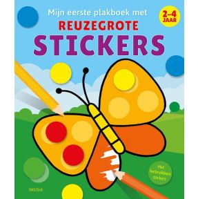 Mijn eerste plakboek met reuzegrote stickers 2-4 jaar