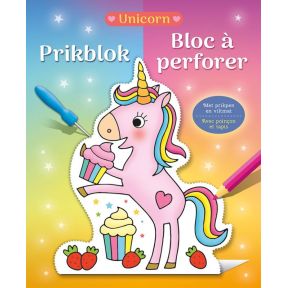 Prikblok Unicorn / Bloc à perforer Unicorn