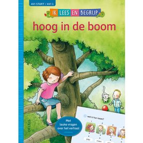 hoog in de boom