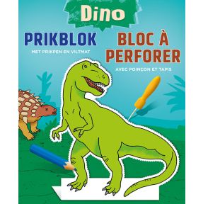 Dino prikblok / Dino bloc à perforer