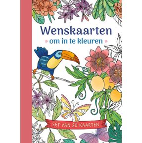 Wenskaarten om in te kleuren