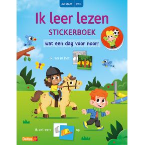 Ik leer lezen Stickerboek - Wat een dag voor Noor! (AVI START / AVI 1)