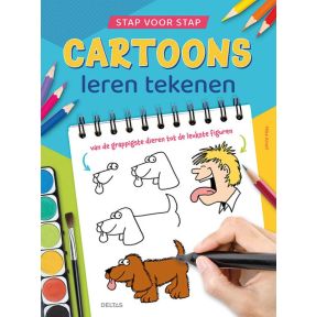 Stap voor stap cartoons leren tekenen