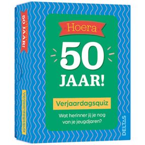 Verjaardagsquiz Hoera 50 jaar!