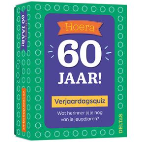 Verjaardagsquiz Hoera 60 jaar!