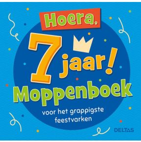 Hoera, 7 jaar! Moppenboek