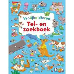 Tel- en zoekboek - Vrolijke dieren