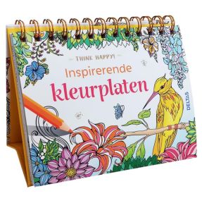 Think happy! Inspirerende kleurplaten