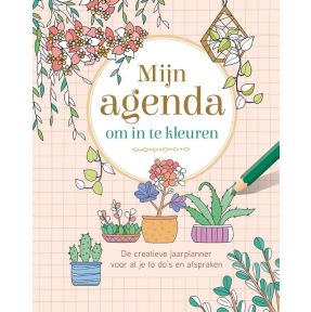 Mijn agenda om in te kleuren