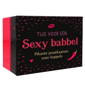 Tijd voor een sexy babbel - Pikante praatkaarten voor koppels