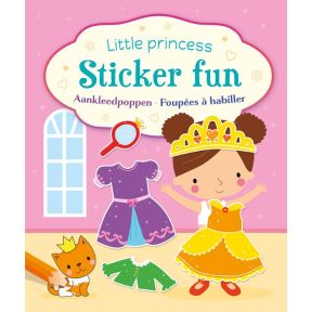 Little princess Sticker Fun - Aankleedpoppen / Little princess Sticker Fun - Poupées à habiller