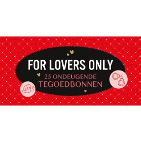 For lovers only 25 ondeugende tegoedbonnen