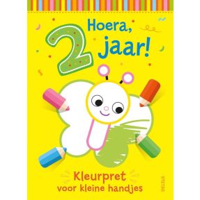 Hoera, 2 jaar! Kleurpret voor kleine handjes