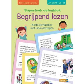 Superleuk oefenblok begrijpend lezen 1ste leerjaar/ groep 3