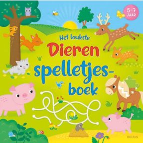 Het leukste dieren spelletjesboek 5-7 jaar