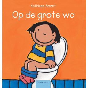 Anna op de grote wc