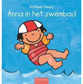 Anna in het zwembad