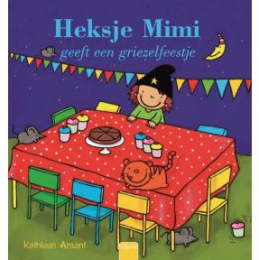 Heksje Mimi geeft een griezelfeestje