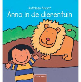 Anna in de dierentuin