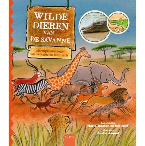 Wilde dieren van de savanne