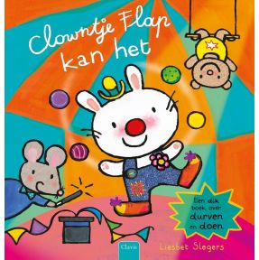 Clowntje Flap kan het