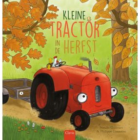 Kleine Tractor in de herfst