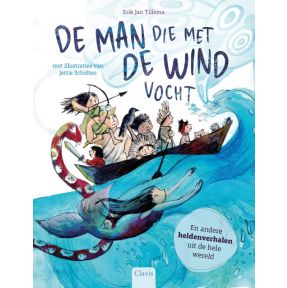 De man die met de wind vocht