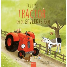 Kleine Tractor en de gevlekte koe