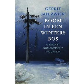 Boom in een winters bos