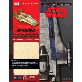 A-wing Deluxe Boek met houtmodel