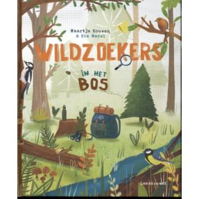 Wildzoekers in het bos