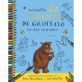 Zo teken je de Gruffalo en zijn vrienden