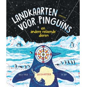 Landkaarten voor pinguïns