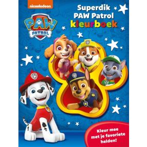 Superdik PAW Patrol kleurboek